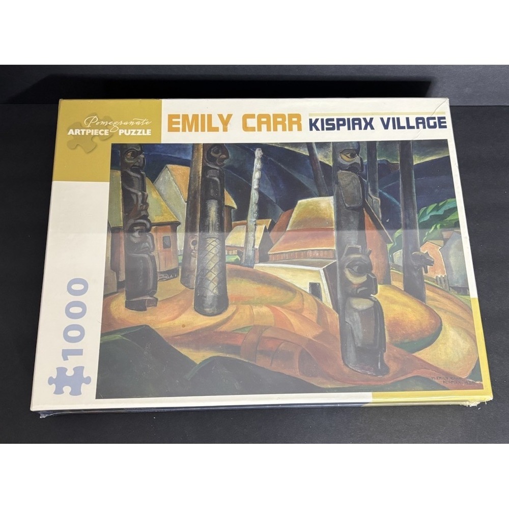 Pomegranate Art Piece Puzzle Emily Carr Kispiax Village 1000 Pieces SEALED
